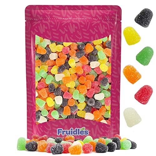 Multicolor Spice Drops, Delicious Gummy Jelly Candy, Gluten-Free, Fun and Festive Holiday Snacking, Party Favor