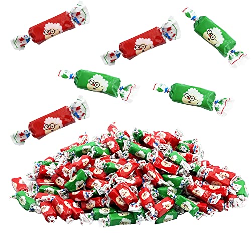 Christmas Santa Sweet Taffy, Mixed Fruit Flavor