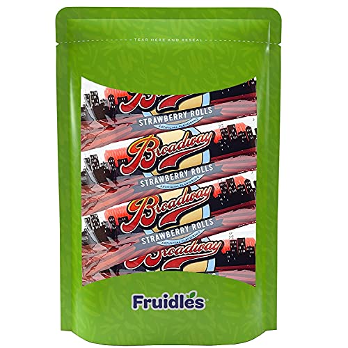 Strawberry Licorice Rolls, Individually Wrapped