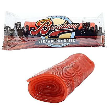 Strawberry Licorice Rolls, Individually Wrapped