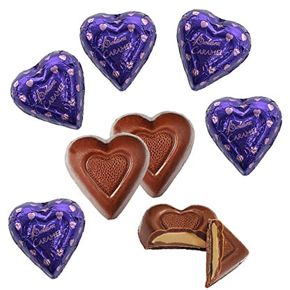 Valentine's Milk Chocolate Hearts, Milk Creamy Chocolaty Hearts, Holiday Treats, Individually Wrapped Foils, Kosher Certified Dairy