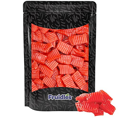 Strawberry Soft Licorice Tire Tracks Bites Candy