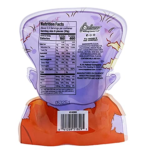 Halloween Chocolaty 'n Smooth Party Pals Milk Chocolate