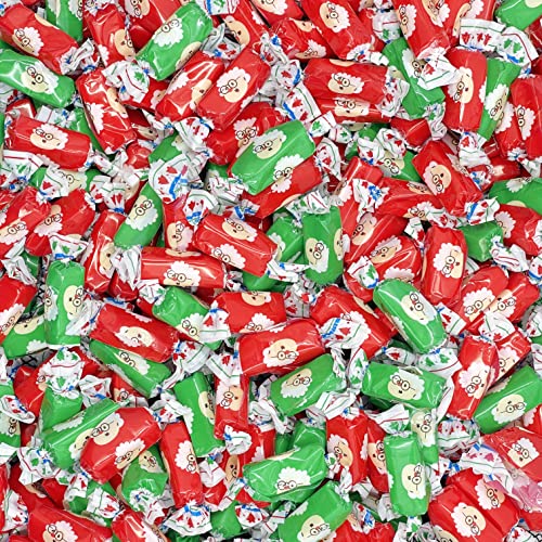 Christmas Santa Sweet Taffy, Mixed Fruit Flavor